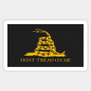 Don't Tread On Me Sticker